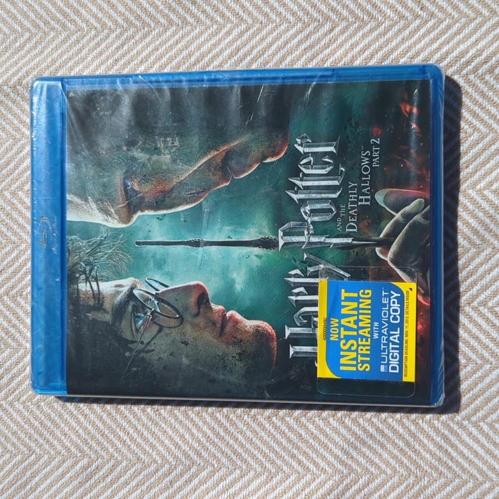 Harry Potter and the Deathly Hallows part 2 blue ray